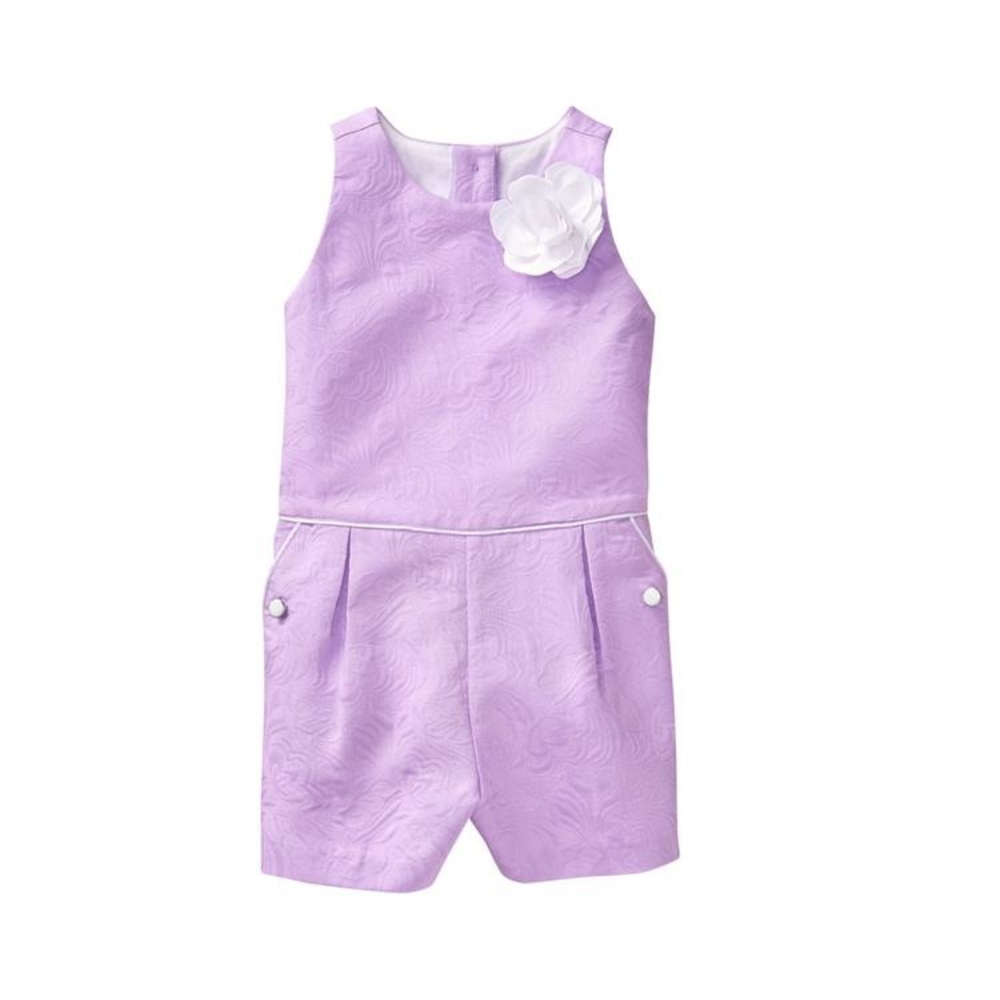 Bloom Jacquard Romper